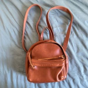 Madewell Lorimer Mini Backpack - English Saddle